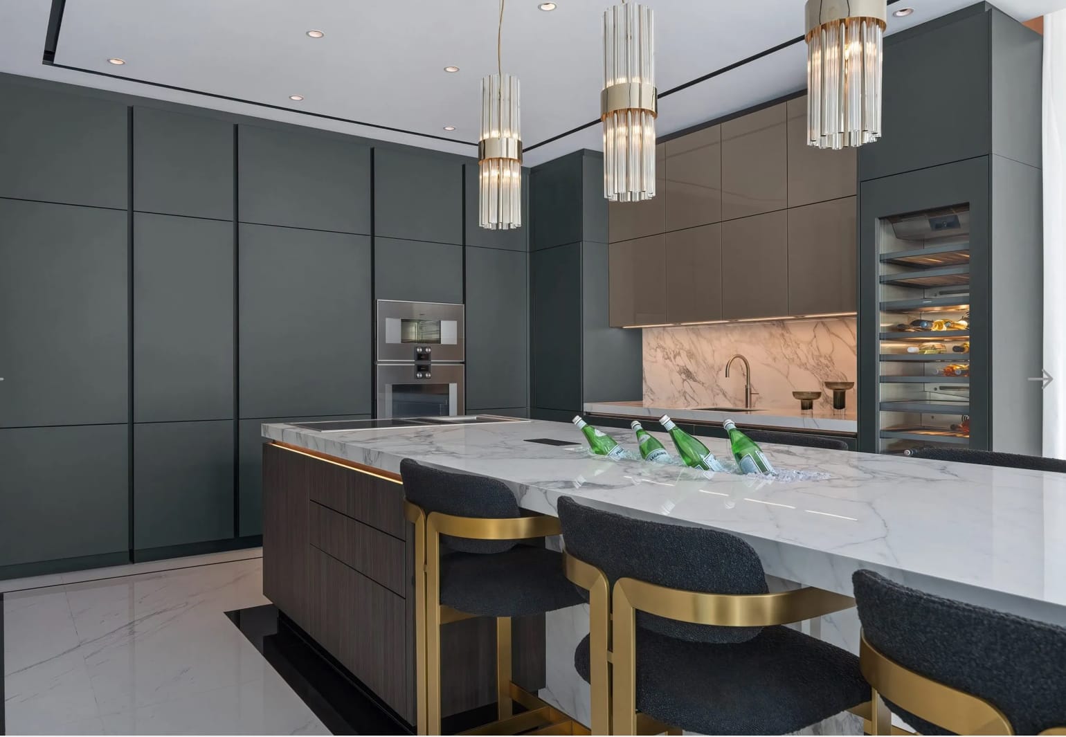 Luxury kitchen interior